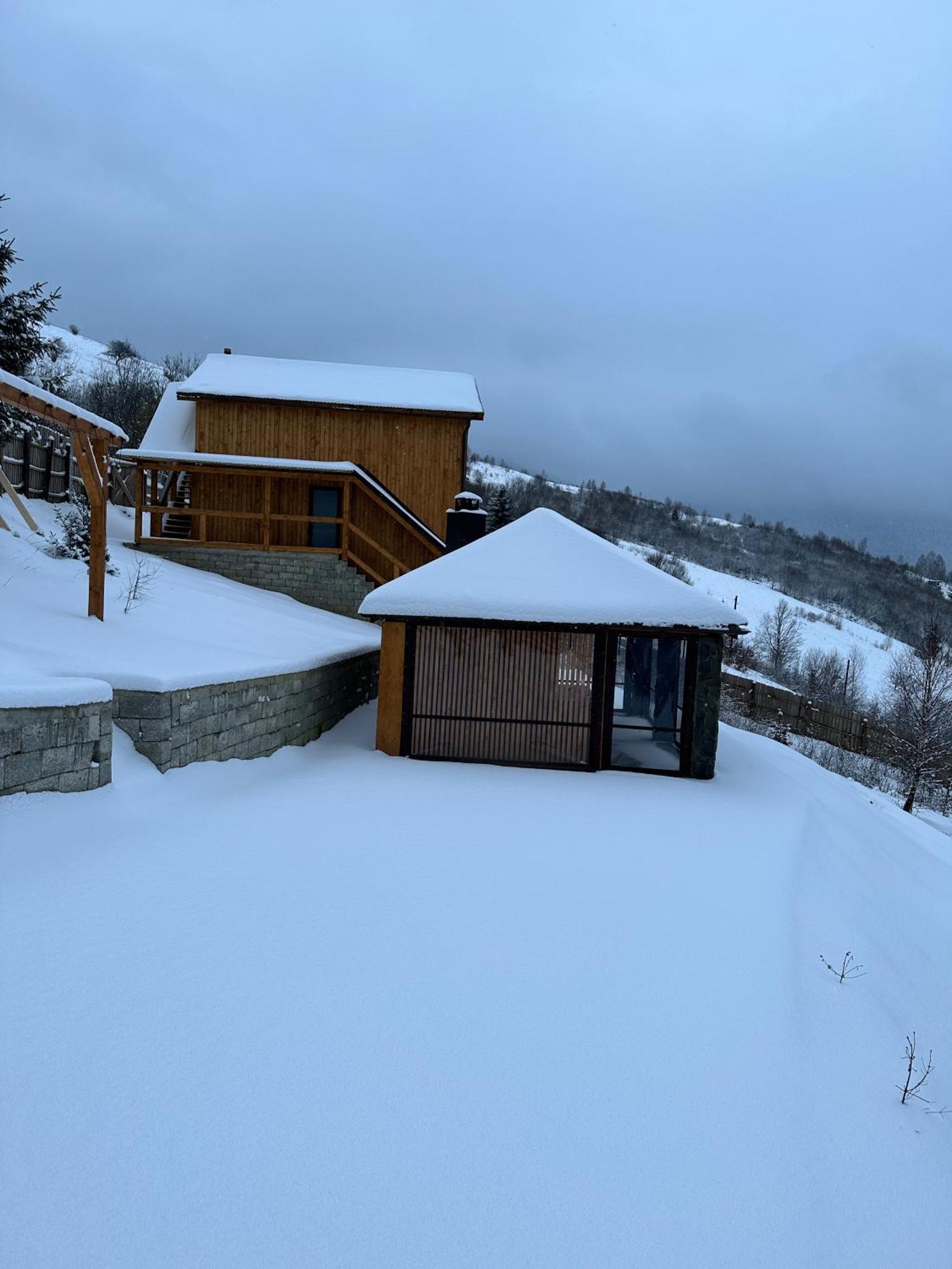 Садиба Трембіта З Сауною Та Чаном Rachiw Exterior foto